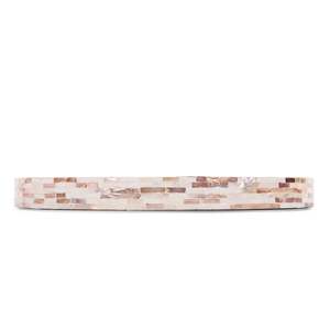 Plateaux ronds colorés en nacre, 15 pièces, magnifiques, plateaux de Table uniques, plateau de service décoratif pour la maison - Product Image 3