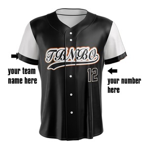 Maillot de Baseball personnalisé, tenue de haute qualité, brodée par Sublimation, nouveau modèle, 2022 - Product Image 2