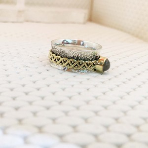 Anillos de labradorita informales de Plata de Ley 925 para mujer Anillos de compromiso de Plata de Ley 925 para mujer Anillos de plata 925 para hombre - Product Image 3