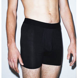 Sous-vêtements en coton solide de haute qualité, logo OEM personnalisé, respirants, caleçons et boxers pour hommes, boxershorts, sous-vêtements sexy. - Product Image 6