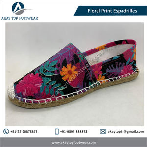 Espadrilles plates pour femmes, chaussures confortables avec imprimé Floral, Design personnalisable, taille disponibles, toutes saisons, 2020 - Product Image 4