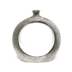 Vase à fleurs rond de créateur Qualité supérieure Porte-fleurs de créateur fait à la main Pot de fleurs en métal de table élégant et classique - Product Image 1