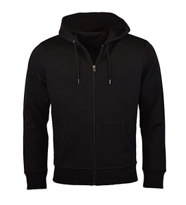 Qualité chaude unisexe pull à capuche personnalisé hommes tendance 100% coton biologique surdimensionné uni blanc pour la saison d'automne - Product Image 1