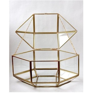 Joyero de metal y vidrio Caja de joyería de tamaño y forma personalizada de Calidad exclusiva a precio asequible - Product Image 6