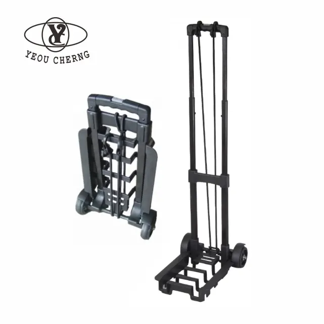 Eminent plastic foldable cart for luggage