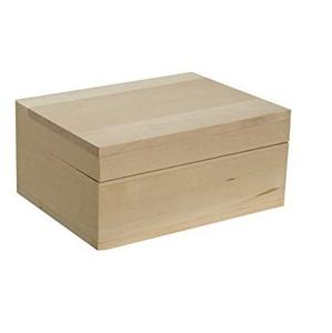 กล่องไม้เรซินของตกแต่งกล่องไม้มะม่วงขัดเงาธรรมชาติสำหรับตกแต่งห้องเครื่องประดับ - Product Image 4