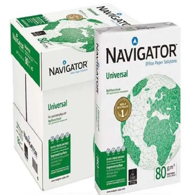 Original Portugal Navigator Universal A4 Kopierpapier 80g/m²/70g/m² für den Großhandel 500 Blatt pro Reem hochwertiges Papier