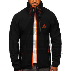 Nueva chaqueta Softshell de diseño personalizado, ropa de trabajo de invierno, chaqueta blanda con cremallera impermeable a prueba de viento para hombre - Product Image 1