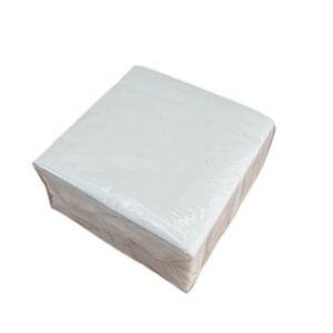 फैंसी सफेद 2 प्लाई Resta2 प्लाई रेस्तरां दोपहर के भोजन के लकड़ी लुगदी वर्ग नरम मुद्रण Serviettes पेय कॉकटेल नैपकिन कागज के लिए होटल - Product Image 1