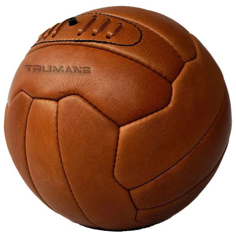 アンティークヴィンテージ本革手作りパキスタンサッカーボール