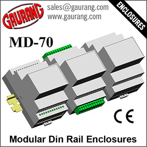 Acheter Module de Rail Din Boîtier en Plastique/ABS Boîte de Contrôle/Boîte de Jonction avec Dimensions 17.5 22.5 35 70 105 157 mm - Product Image 2