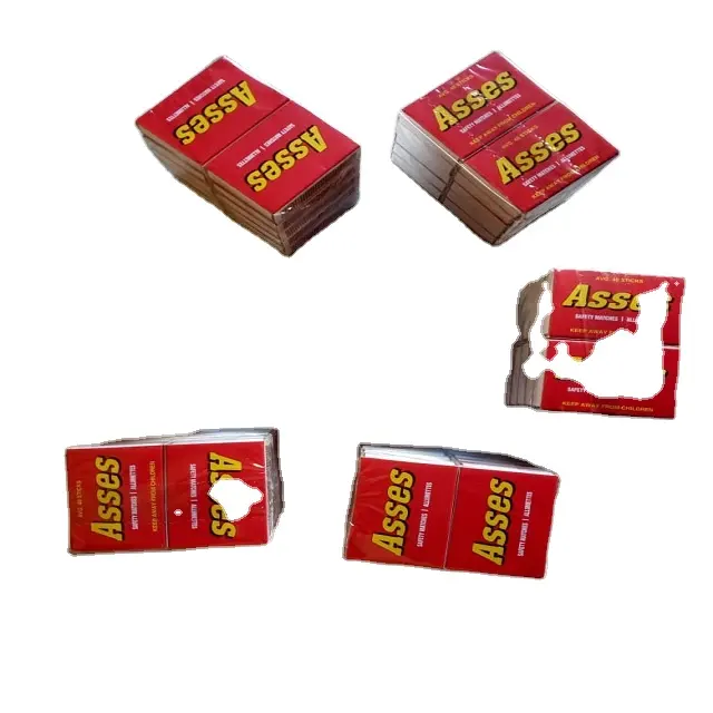 Factory wholesale customized match box wooden stick matches safety match boxes export from India