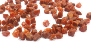 Cuentas de cristal Natural de ópalo de fuego, cristal Natural de 6-8 MM, joyería de piedras preciosas sueltas al por mayor, 50 piezas - Product Image 4