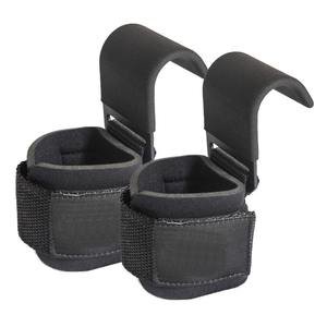 Crochets de musculation en acier robuste de qualité supérieure, protection des poignets en néoprène, protection des paumes, antidérapants, personnalisables, unisexes, salle de sport - Product Image 6