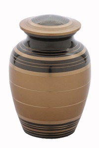 โกศสัตว์เลี้ยงสีเงินดีไซน์ทันสมัยทำจากโลหะทองเหลืองที่ทนทาน - Product Image 5