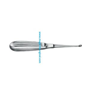 Bruns Bone Curette with Hollow Handle Round No. 1 17 cm Surgical Instrument Manufacturer and Exporter - Product Image 2