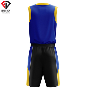 Uniforme de baloncesto para hombre, Logo personalizado con impresión por sublimación, malla de poliéster 100%, precio al por mayor, el mejor diseño, alta calidad - Product Image 2