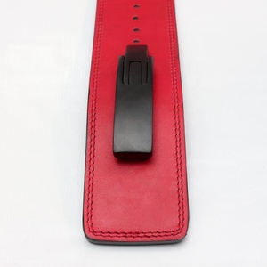 Alalin Ceinture à levier de levage en cuir de vachette véritable Ceinture à boucle à levier de gymnastique - Product Image 2