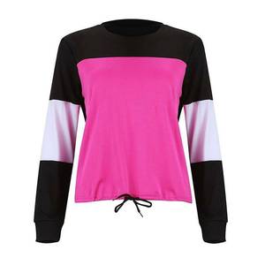 Conjunto Deportivo Casual para Mujer, Sudadera y Pantalones con Bloques de Color, Manga Larga, Cuello Redondo, Ropa de Otoño - Product Image 5
