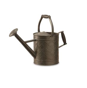 Lata de agua galvanizada de gran tamaño, forma redonda, hecha a mano, Vintage, clásica, elegante, para jardín - Product Image 4