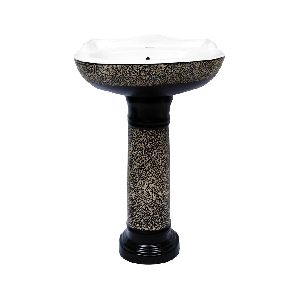 OEM Supply Ceramic Basin with Pedestal
