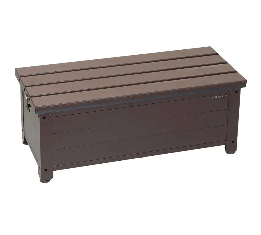 Rectangle Storage Bench Artificial Wood Made For Outdoor Or Indoor Use Smart Organization Color Feature Eco Material Origin Type
