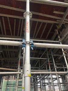 Construction en acier ringlock système d'échafaudage accessoires verticales polonais - Product Image 6