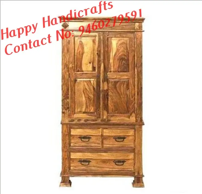Indian Industrial Modern Wooden Almirah, Indian Mango wood Doors Suppliers, wholesale and Manufacturers