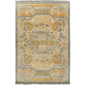 Designer Luxury Persian Wool Silk Handmade Area Rug Low Pile Height for Home or <b>Door</b> Decor Wholesale Option Available - Product Image 3
