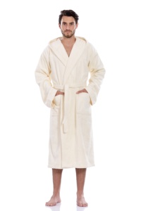 Peignoir de luxe à capuche, en 100% coton turc, excellente qualité, prix le plus bas, collection - Product Image 2