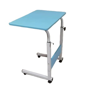 Mesa plegable de pie para ordenador portátil, escritorio de elevación móvil para estudio y trabajo, altura ajustable, con rueda - Product Image 3