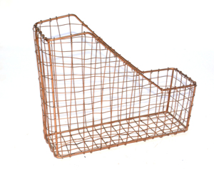 Wholesale Customizable Tall Mesh Wire Wall Mount Hanging <b>File</b> Magazine Holder Economical Household <b>Document</b> Mail Storage Basket - Product Image 1