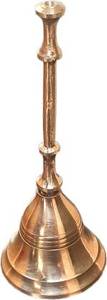 High quality Handmade Pure Brass Bell for <b>Home</b> decor <b>Temple</b> and Brass Pooja Bell - Product Image 2