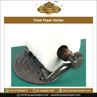 Porte-papier toilette en fonte de style victorien antique |   Porte-rouleau de papier toilette vintage GWR à fixer au mur |   Décoration vintage