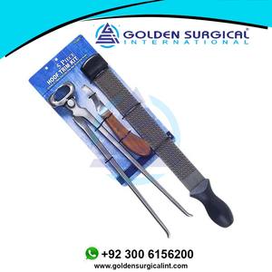 Herramientas de Herrador para Agricultura, Kit de 5 Piezas para Recortar Cascos, Reparación de Cascos Duros en Burros - Product Image 2