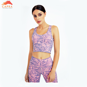 New Gym Fitness Tight Yoga Suit Women Running Sports Wear Seamless Leggings And <b>Crop</b> <b>Top</b> Yoga Bra Set With Pockets - Product Image 3