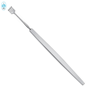 Écarteur de couvercle Desmarres 14cm en acier inoxydable Écarteur de couvercle Desmarres en acier inoxydable Instruments chirurgicaux - Product Image 5