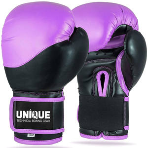 Gants en cuir pailleté de haute qualité avec logo personnalisé Arts martiaux et équipement de boxe personnalisés - Product Image 4