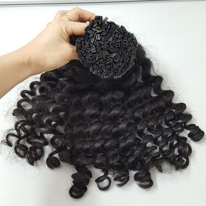 Extensiones de Cabello Humano Remy 100% de la Mejor Calidad, Cabello Virgen Vietnamita con Cutícula Alineada, Punta Plana y Liso, Venta al por Mayor - Product Image 1