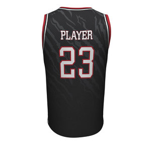 Uniforme de baloncesto para jóvenes, ropa de malla personalizada y barata, diseños personalizados con el nombre del equipo, venta al por mayor - Product Image 3