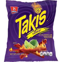 Takis Hot Chili Pepper and Lime Tortilla Chips