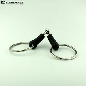 Boca de goma Snaffle Horse Racing Bits Productos para caballos de primera calidad 2025 - Product Image 3