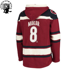 Sudaderas con capucha de hockey sobre hielo Unisex de sublimación completa de poliéster en blanco de alta calidad al por mayor antibacteriano transpirable de secado rápido personalizado - Product Image 3