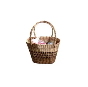 good design best look Eco-Friendly Bamboo Rattan Wicker Decorative Storage Cane Basket For Gift Hampers
