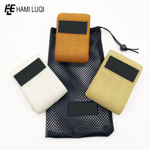 Bandas de resistencia de tela con logotipo personalizado, equipo de gimnasio, bandas de goma elásticas para entrenamiento, Yoga, deportes, Fitness, cadera, venta al por mayor - Product Image 6