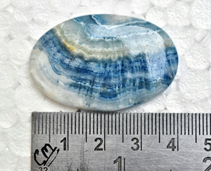 Cabochons gemmes, pierres précieuses, 1 pièce, Cabochons de dentelle, Rhodochrosite bleu de haute qualité, vente en gros - Product Image 3