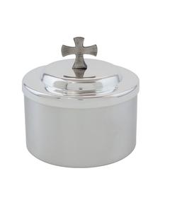 Bola de comunión de plata de latón, suministros de Iglesia, Brassworld, India - Product Image 1