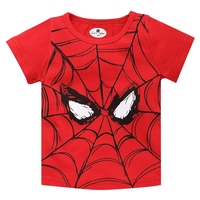 Camisetas de manga corta de algodón suave para bebés, venta al por mayor, original, 100%