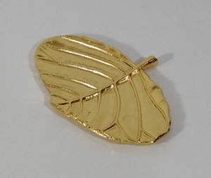 Hot Vantage luxe aluminium brut or fantaisie métal concepteur Offre Spéciale plat de fruits plateau de fruits feuille plateau de fruits pour une utilisation en cuisine - Product Image 2