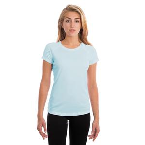 Camiseta de algodón para mujer, recreativa, Lisa - Product Image 1